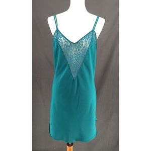 Victoria's Secret Vintage Teal Slip